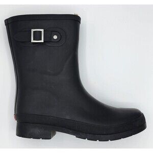 CHOOKA Delridge WOMEN'S SZ 9 Black Rain Boot - Waterproof - Mid-Height PREOWNED